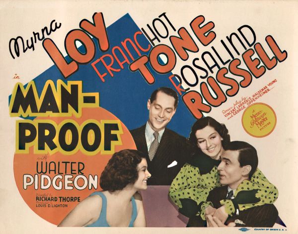 MAN PROOF (1938)