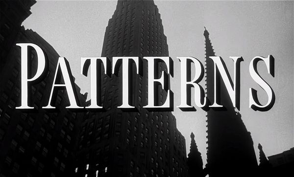 PATTERNS (1956)