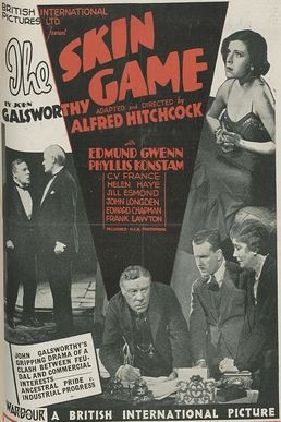 SKIN GAME (1931)