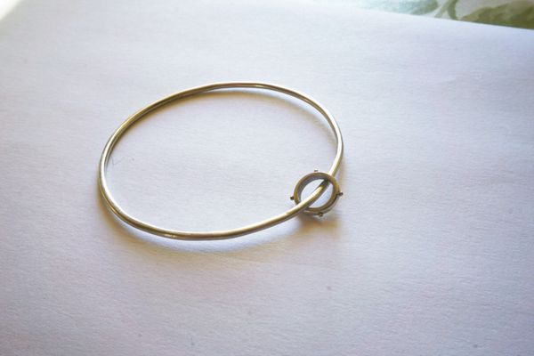 Barnacled ring bangle