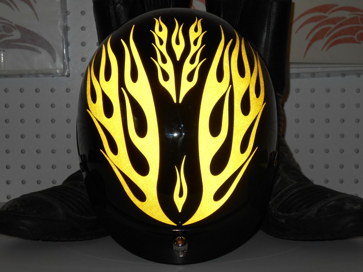 Helmet & Motorcycle Decals