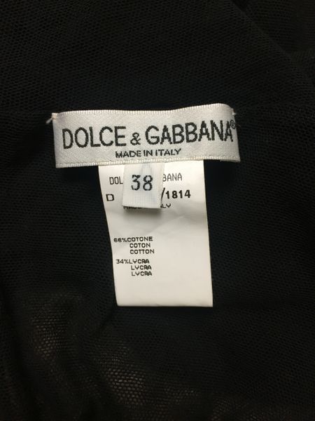 S/S 1998 Dolce & Gabbana Madonna Sheer Black Mesh Long Dress 38 | My ...