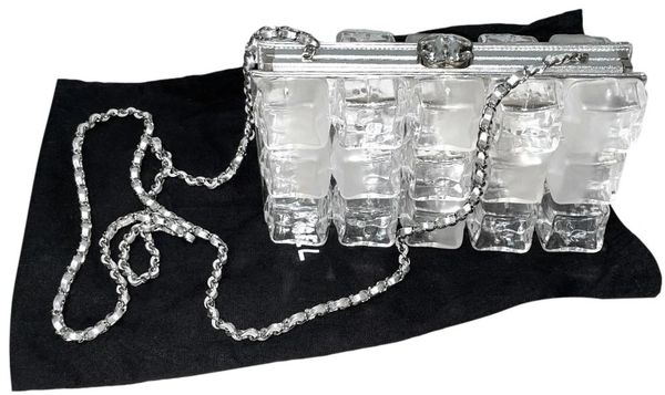F/W 2010 Chanel Runway Ice Cube Minauderie Clutch Handbag