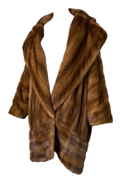 Vintage 1998 John Galliano Runway Show Special Piece 20's Flapper Style Mink Fur Coat