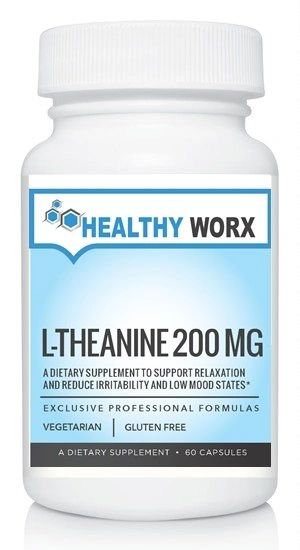 L-Theanine 200 mg (60 ct) Vegetarian Capsule