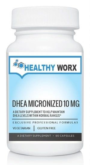 Micronized DHEA 10 mg (90 ct) Vegetarian Capsule