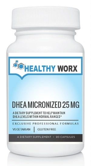 Micronized DHEA 25 mg (90 ct) Vegetarian Capsule