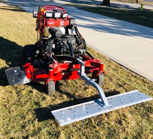 Power rake 2025 attachment for mower