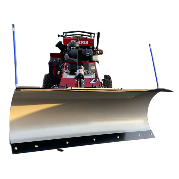 Lawn mower snow online plow attachment