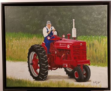 Farmer Jeff, 2019 [20x16 acrylic] [SOLD] 