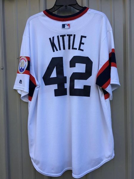 Replica 1983 White Sox Ron Kittle Jersey - Cool Base fabric