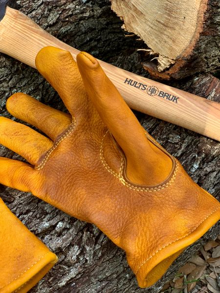 Elkskin Work Gloves - Fox Creek Leather