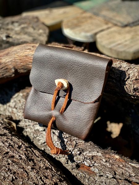 leather edc belt pouch