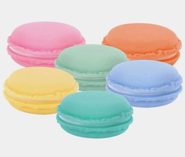 Macaroon Cookie Storage Gift Boxes, Set of 6, Assorted colors or all ...