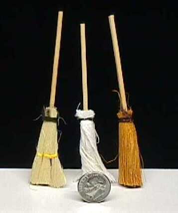 Miniature Mop & Brooms