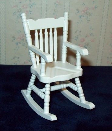 little rocking chair for dollhouse