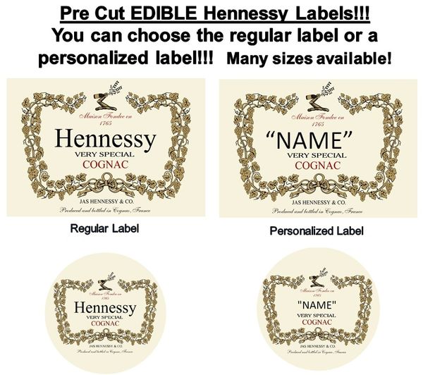 Hennything Is Possible Cognac Edible Topper Image Hennessy Edible