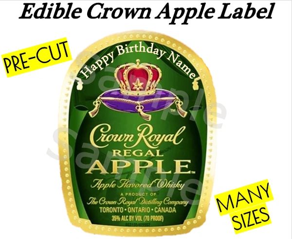 Free Free 344 Crown Royal Regal Apple Label SVG PNG EPS DXF File