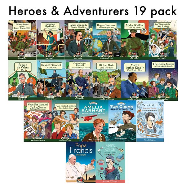 (b) Heroes And Adventurers Pack(19 Books)