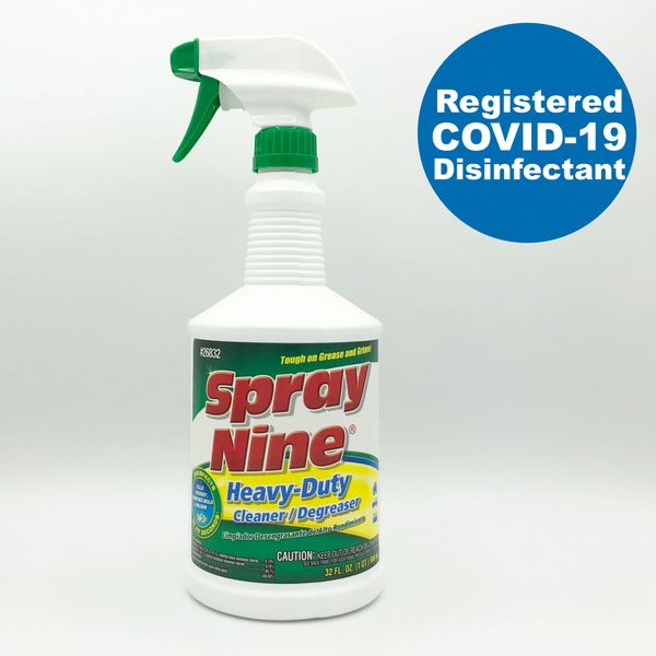 Spray Nine HeavyDuty Disinfectant/Cleaner/Degreaser 32 Fl Oz