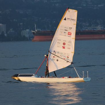 UBC Engineering "Sailbot" in action
