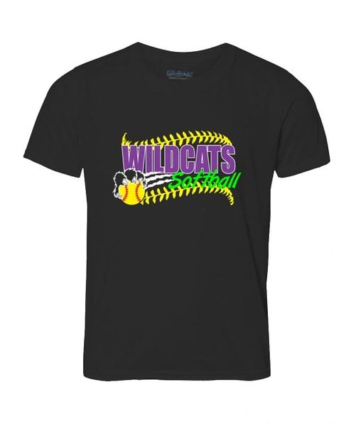 Wildcats Softball Youth Dri-Fit Performance T -Vinyl