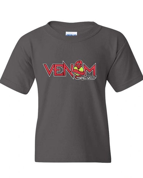 Venom Softball Youth T-Shirt -Glitter/Vinyl