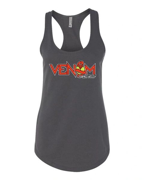 Venom Softball Ladies Racerback Tank Top -Screen Print