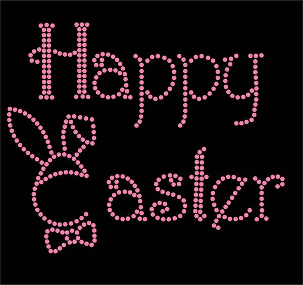 Happy Easter - Rhinestone Design