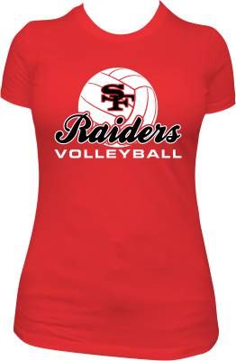 Volleyball School Logo & Team Name - Vinyl Design