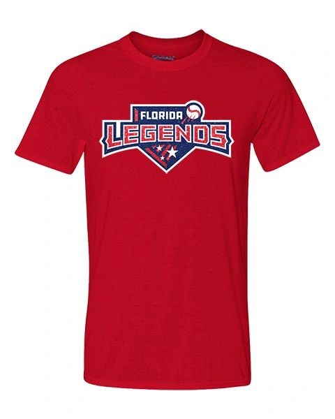 Legends Baseball Adult Performance T-Shirt - Glitter