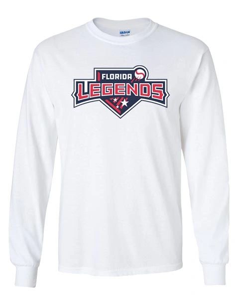 Legends Baseball Adult Long Sleeve T-Shirt - Vinyl