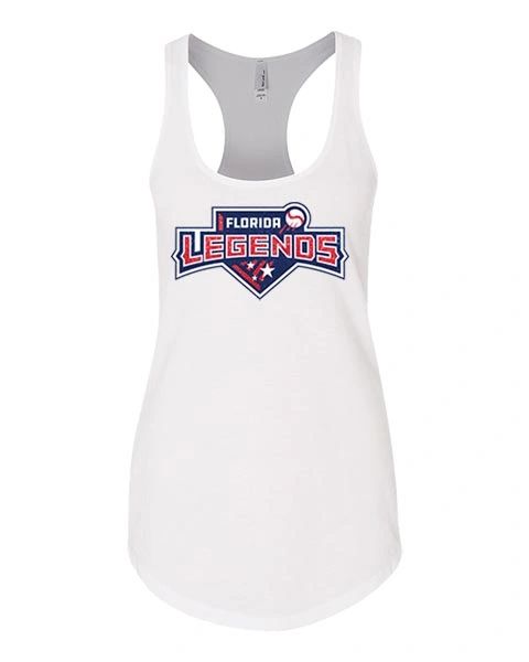 Legends Baseball Terry Racerback Tank Top - Glitter