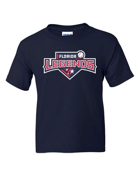 Legends Baseball Youth Cotton T-Shirt - Vinyl