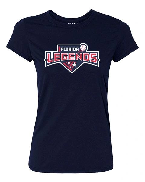 Legends Baseball Ladies Performance T-Shirt - Vinyl