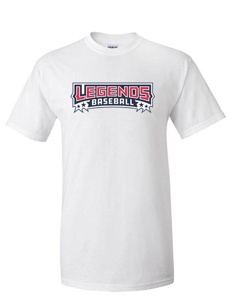 Legends Baseball Adult Cotton T-Shirt #2 - Vinyl