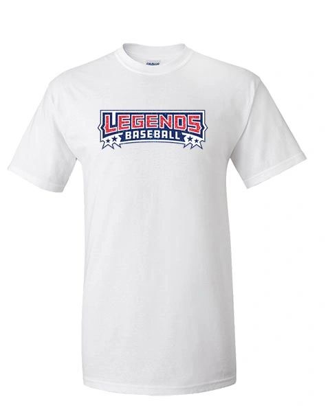 Legends Baseball Adult Cotton T-Shirt #2 - Glitter