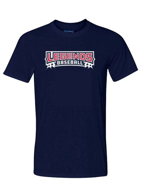 Legends Baseball Adult Performance T-Shirt #2 - Vinyl