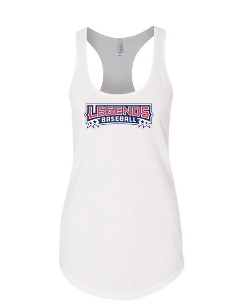 Legends Baseball Terry Racerback Tank Top #2 - Glitter