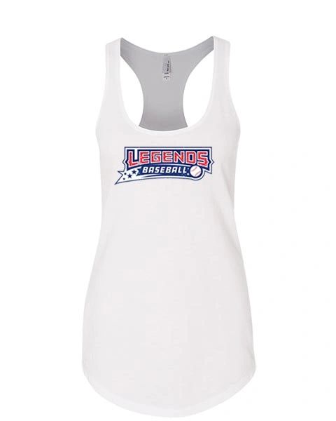 Legends Baseball Terry Racerback Tank Top #3 - Glitter