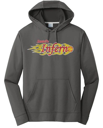 Adult Performace Hoodie - Vinyl Glitter Design