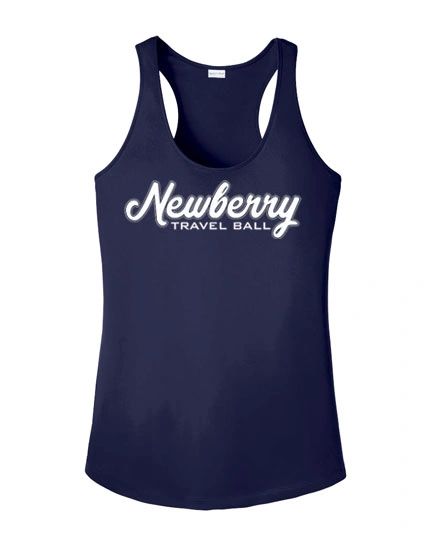 Ladies Performance Racerback Tank Top - Print Design