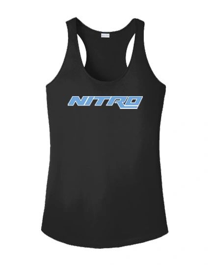 Ladies Racerback Performance Tank Top - Print Design