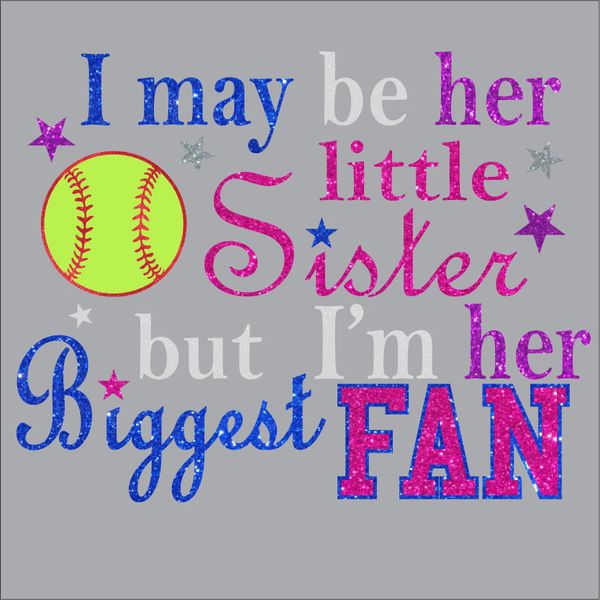 Babaseball Sister Ball with Hat - Vinyl & Glitter Design Options