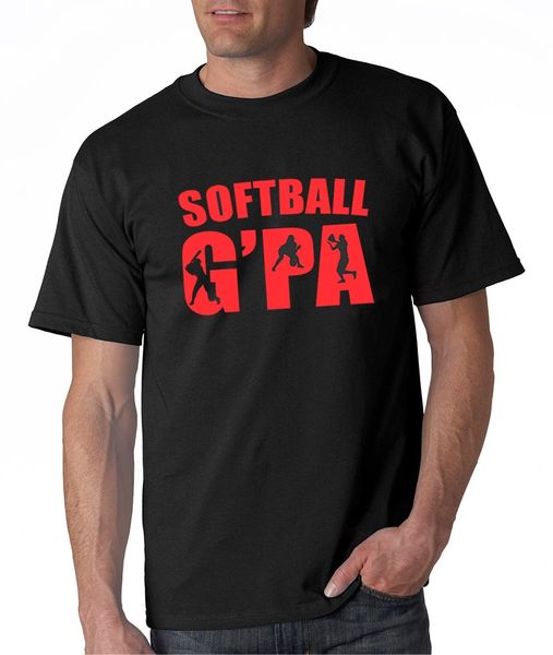 Softball G'PA w Silhouette Players - Vinyl