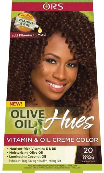 Ors Olive Oil Hues Creme Hair Color 20 Cocoa Brown Beauty