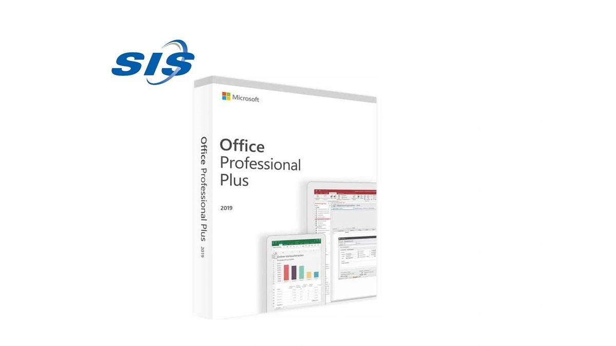 Licencia Microsoft Office Professional Plus 2019 32/64 bits Caja