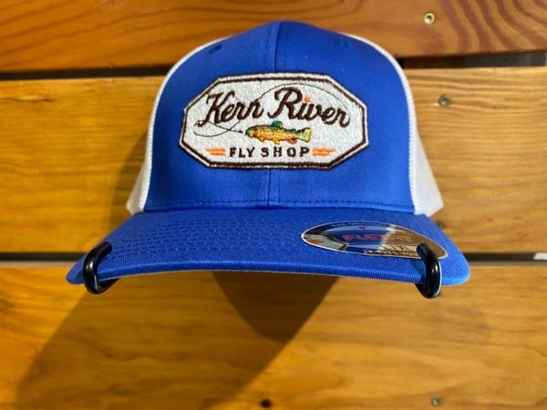 Kern River Fly Shop Embroidered Fitted Trucker Flex Fit Hat L/XL | Kern ...