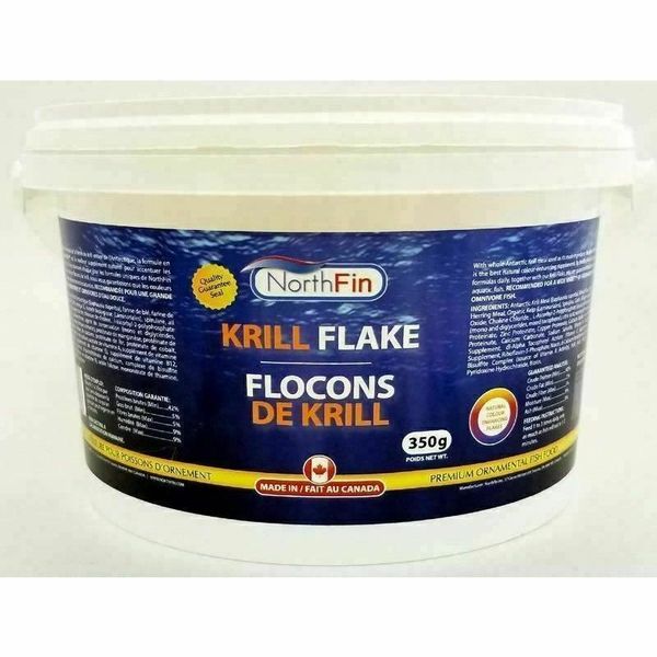 NORTHFIN KRILL PRO FORMULA PREMIUM FLAKE FISH FOOD 350 GM BUCKET