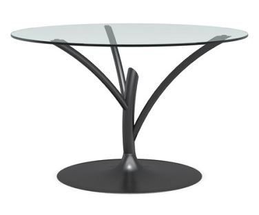 wayfair round glass dining table